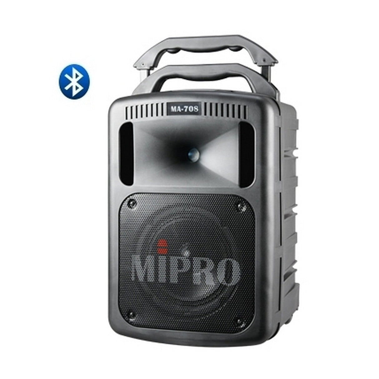 MIPRO MA-708PAB Portable 190W PA Bluetooth System Black, Microphone Transmitter Not Included