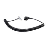 IndiPRO CDTRDK Coiled D-Tap to 2-Pin LEMO-Type Power Cable for RED KOMODO 12-36-Inch