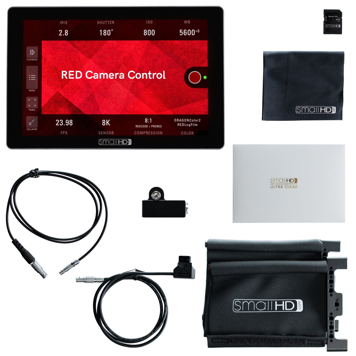 SmallHD Cine 7 Full HD 7-Inch Touchscreen Monitor RED Kit