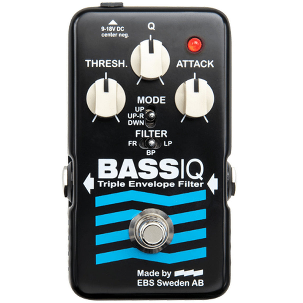 EBS BassIQ Blue Label Triple Envelope Filter Pedal