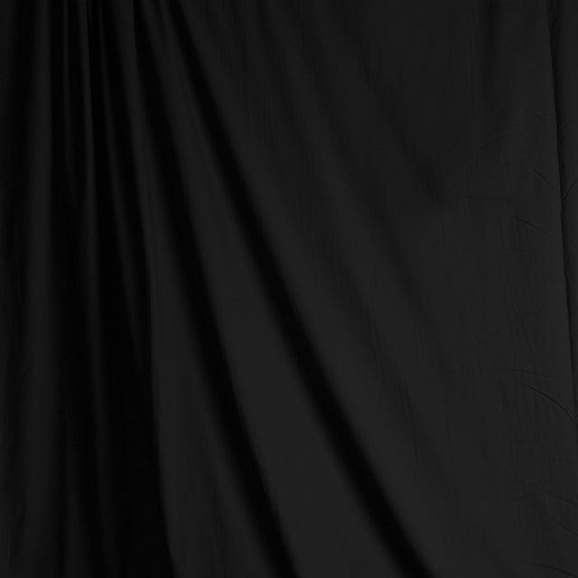 Savage 10 x 20-Foot Pro Heavy Weight Solid Muslin Background Black