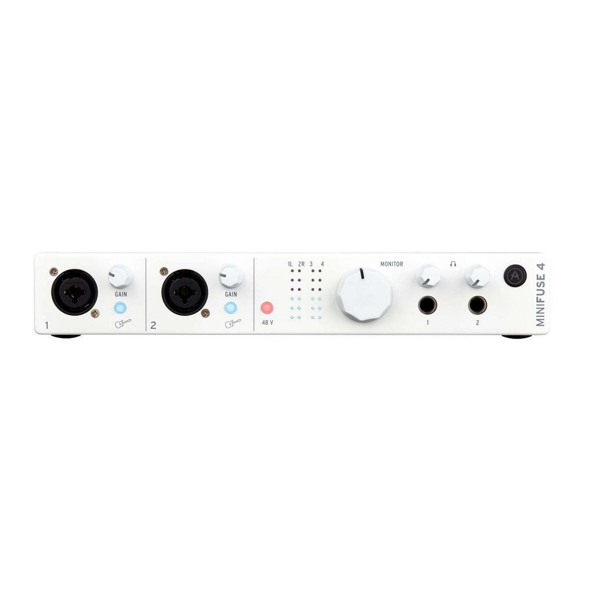 Arturia MiniFuse 4 USB Type-C 4 x 4 Audio Interface, White (Used)