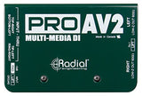 Radial ProAV2 Two Channel Passive Direct Injection Box (Used)