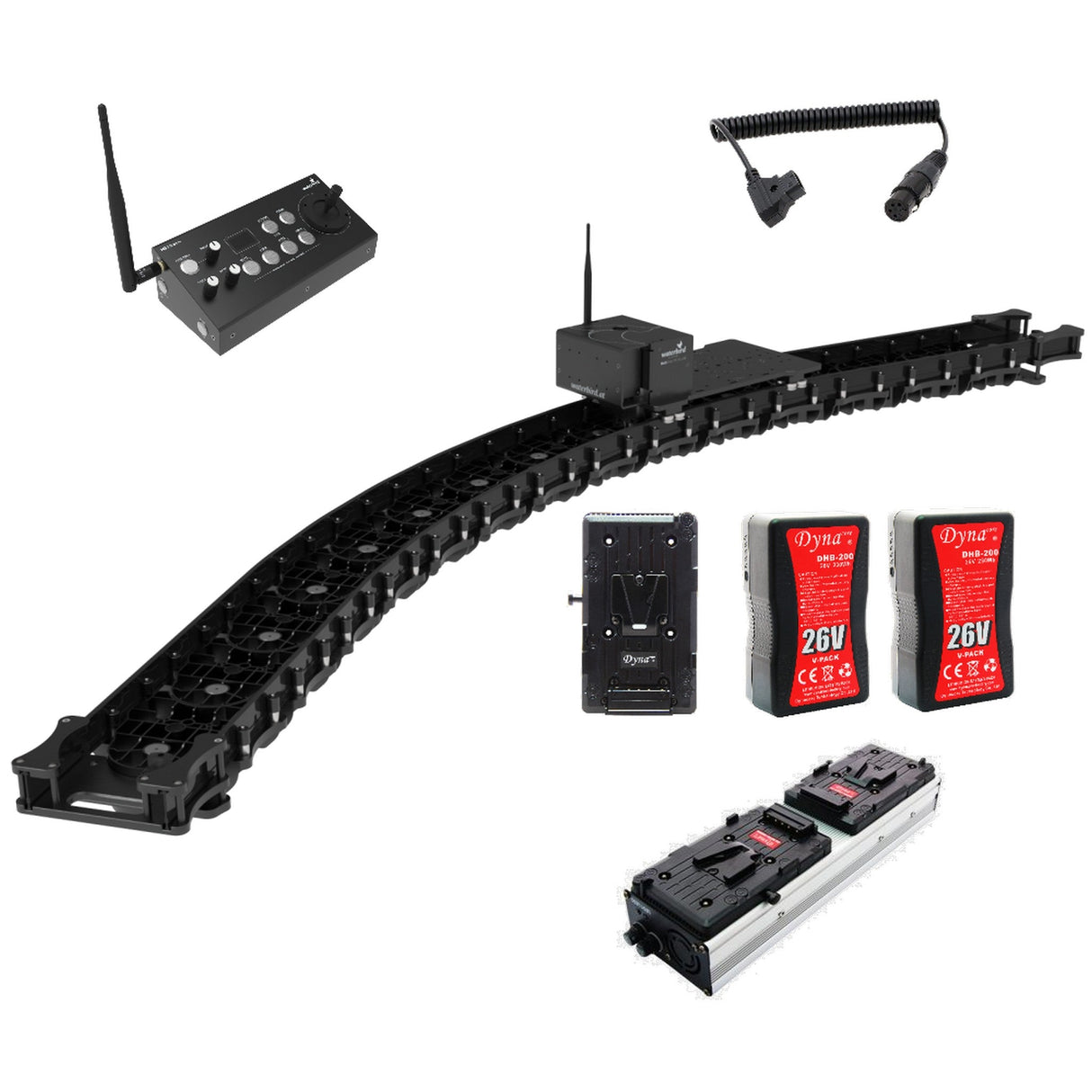 Waterbird MS XL mkII 200 Wireless Camera Slider Bundle