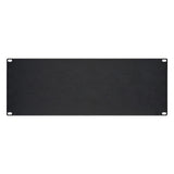 Middle Atlantic HBL5 5 Space 8 3/4 Inch 1/8 Inch Flat Aluminum Blank Panel Black