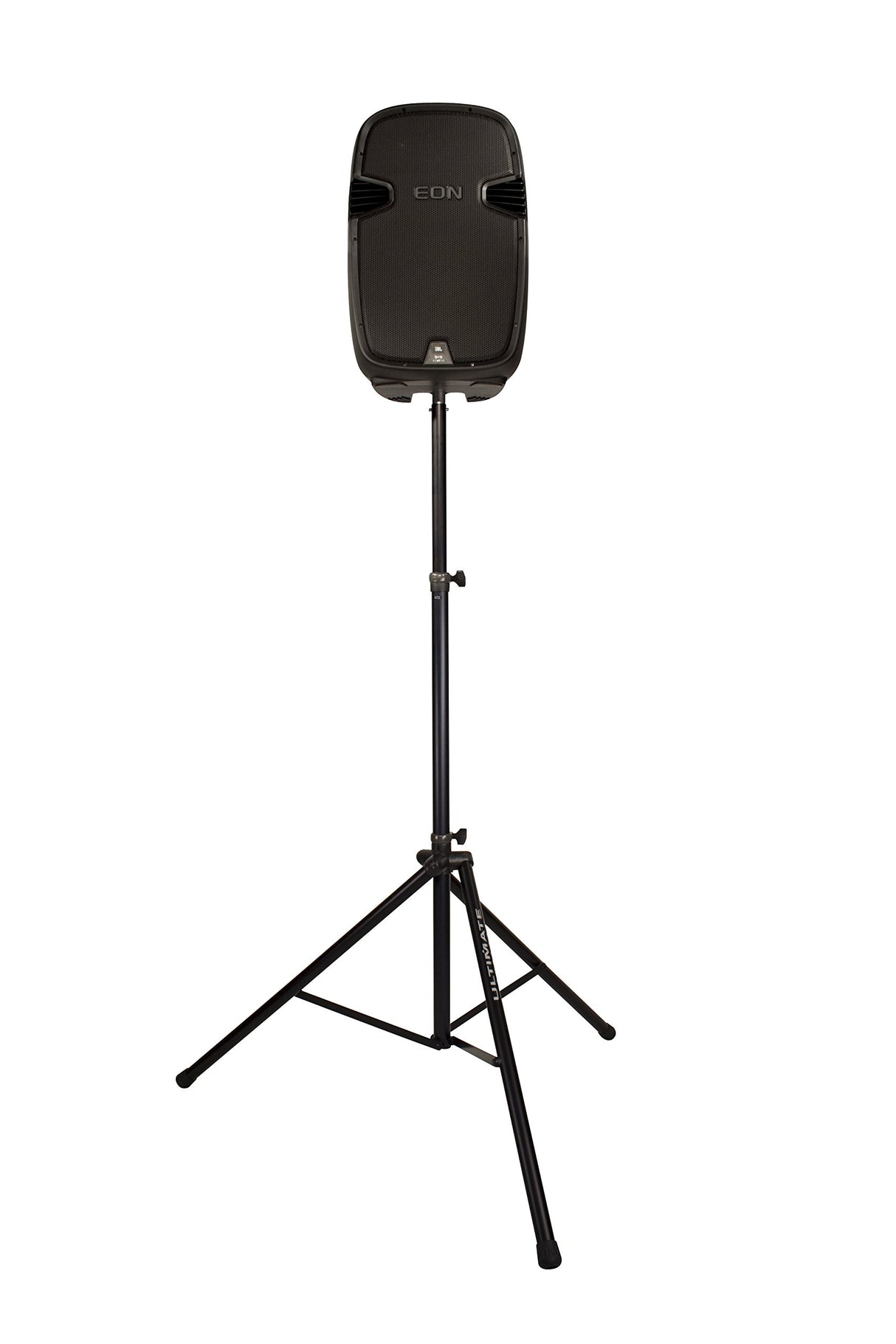 Ultimate Support TS-88B Aluminum Tripod Speaker Stand with Integrated Speaker Adapter