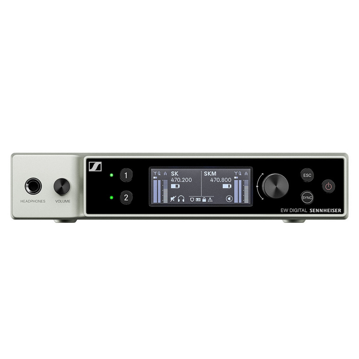 Sennheiser EW-DX EM 2 Digital Half-Rack 2-Channel Receiver Q1-9 470.2-550 MHz