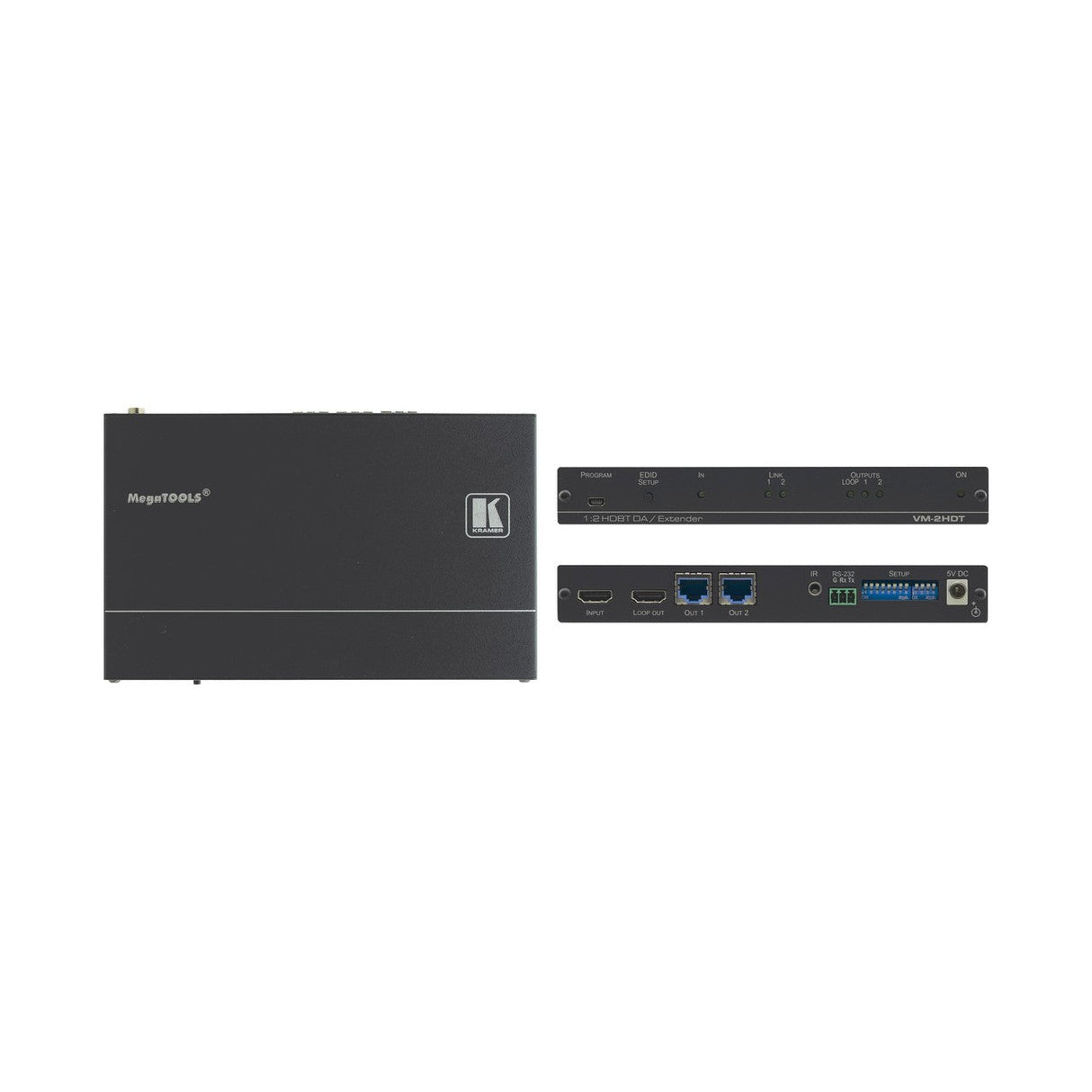 Kramer VM-2HDT 1:2+1 4K60 4:2:0 HDMI to Long-Reach HDBaseT DA