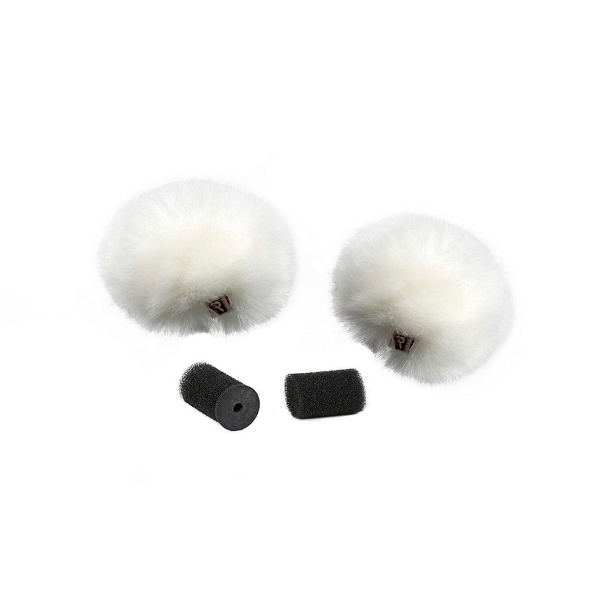 Rycote Ristretto Lavalier Windjammer, Pair, White