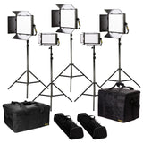 Ikan LW-3F2H Lyra Daylight 5-Point LED Soft Panel Light Kit