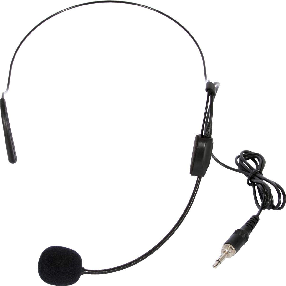 Galaxy Audio HS13-UBK Uni-Directional Wrap-Around Headset for EDX and TQ8 Series