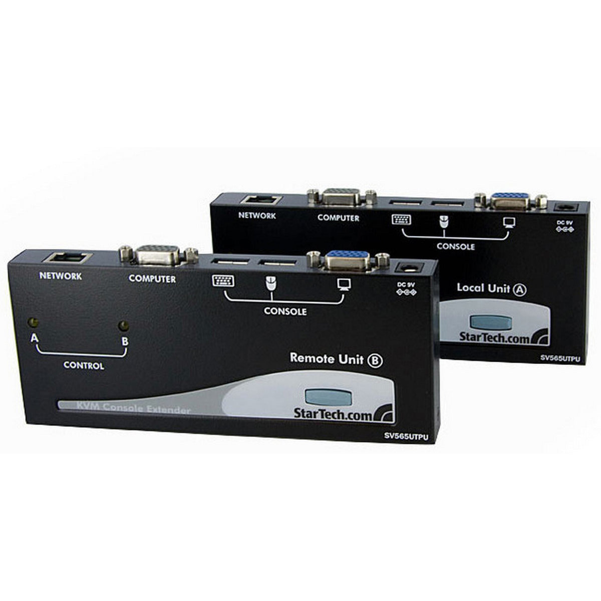 Console Extender StarTech SV565UTPU USB VGA KVM Console Extender Over CAT5 UTP, 500 Foo ...