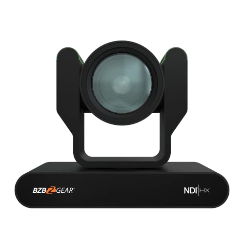 BZBGEAR BG-ADAMO-4KND25X-B 25X 4K UHD HDMI/12G-SDI/USB/USB/NDI|HX PTZ Camera, Black