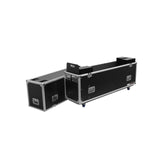 Odyssey Portable Heavy Duty Velvet Lined Padded Foam Interior Four 3.5-Inch Casters 65-Inch Flight Zone Flat Screen TV