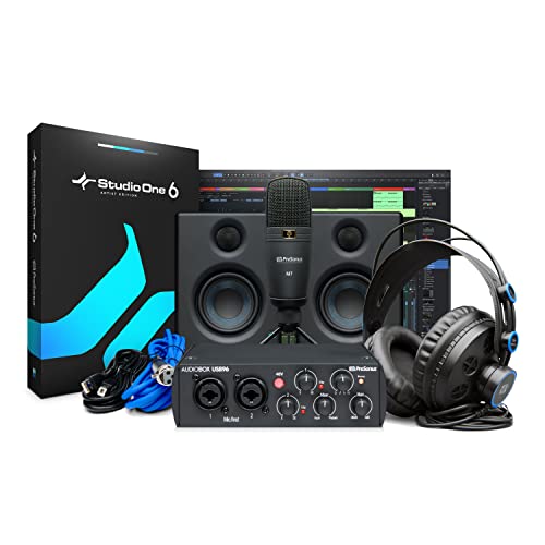 PreSonus AudioBox 25th 96k Studio Ultimate Complete Hardware/Software Recording Kit