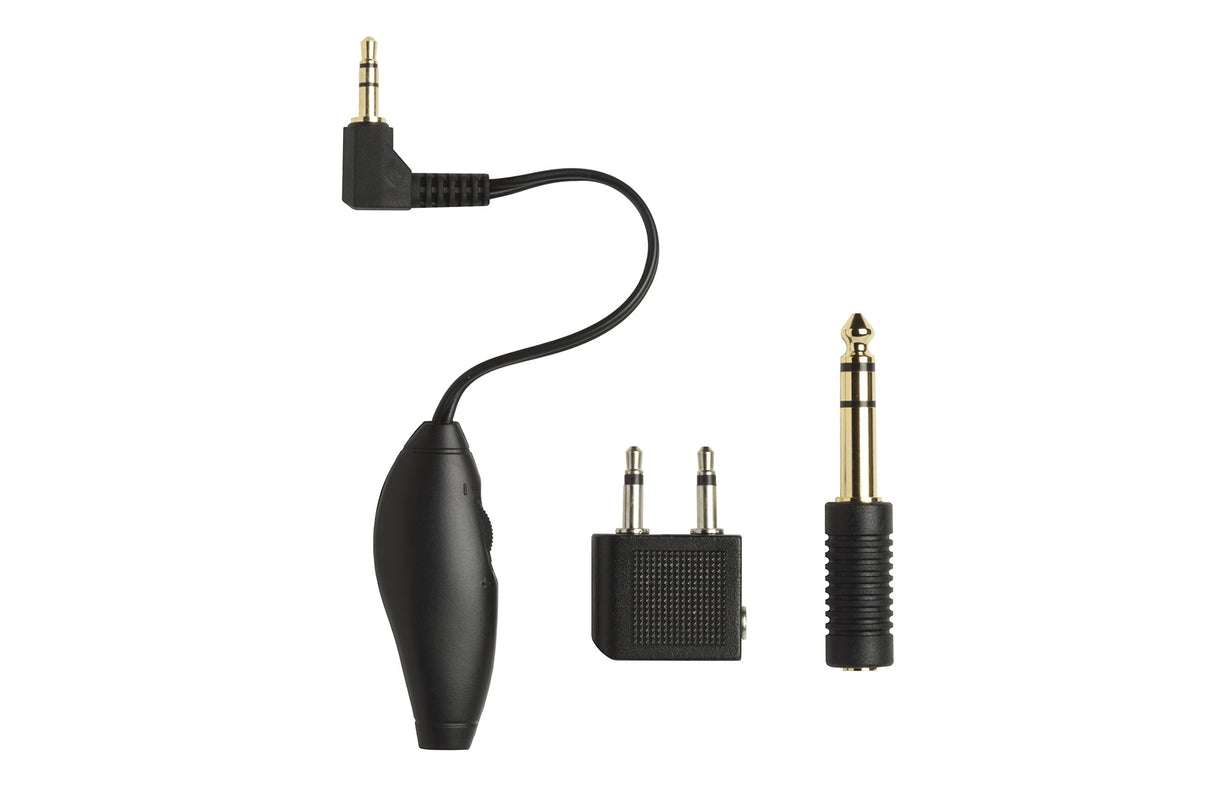 Shure EAADPT-KIT Earphones Adapter Kit with 1/4-Inch Adapter, Airline Adapter and Volume Control