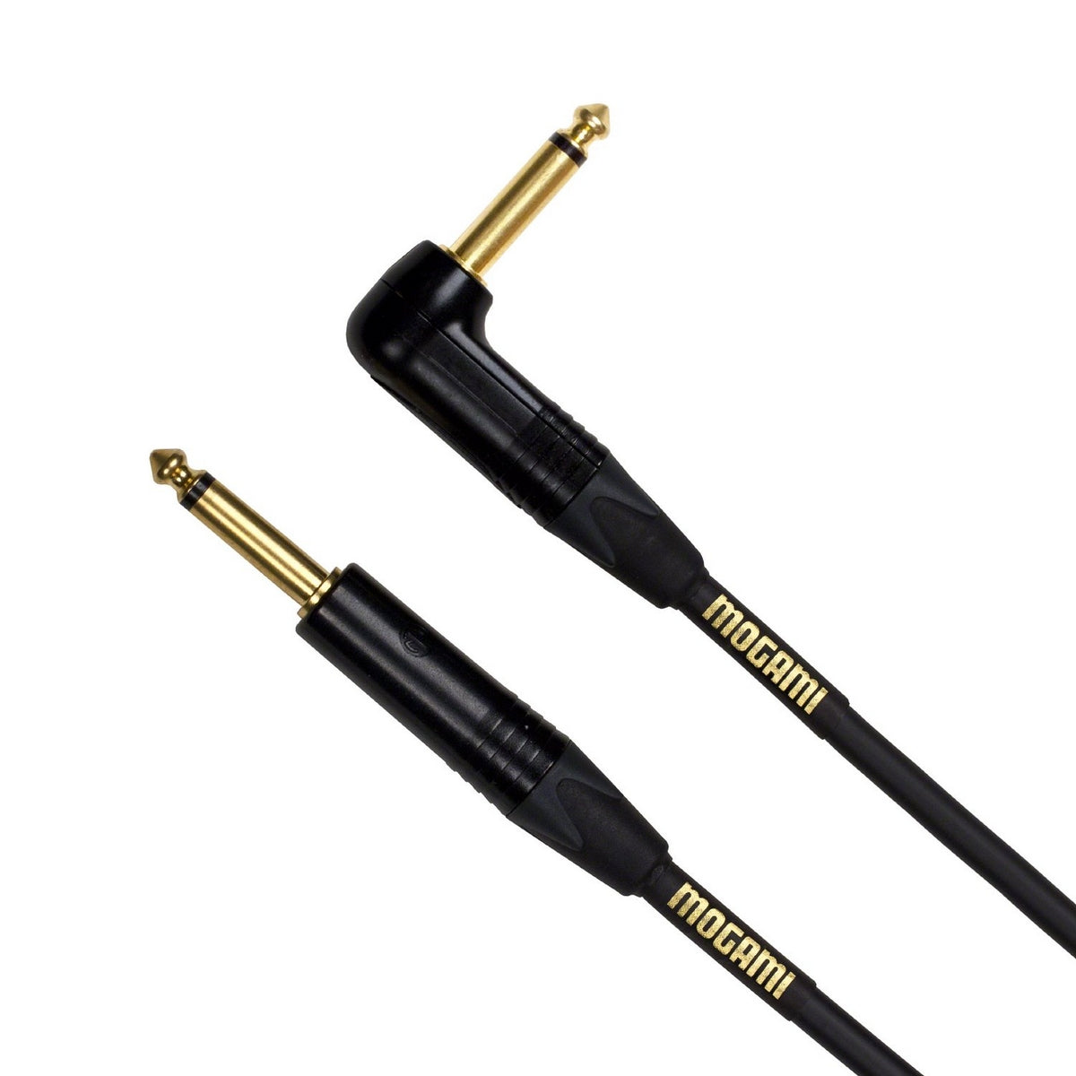 Mogami Gold Instrument-10R High Clarity Guitar and Instrument Cable Right Angle Plug 10ft (Used)