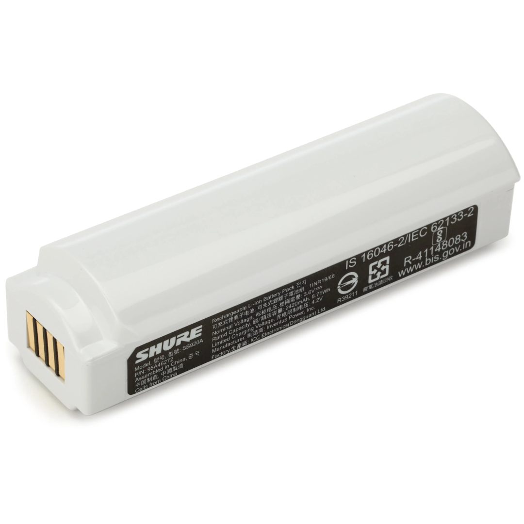 Shure SB920 Lithium-Ion Rechargeable Battery