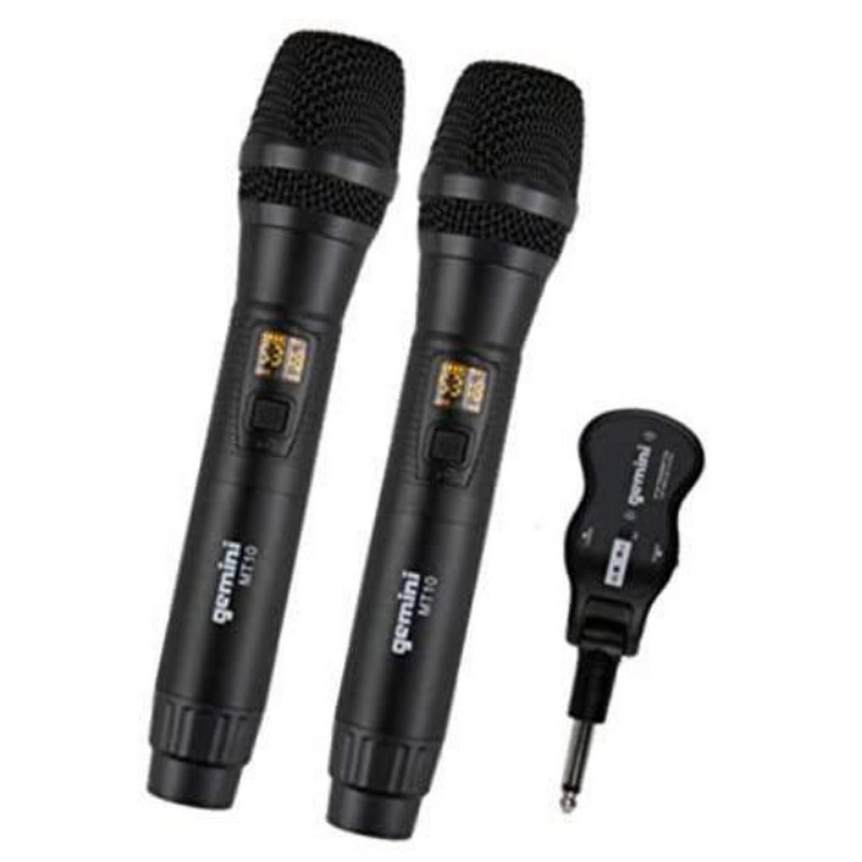 Gemini GMU-M200 UHF Wireless Dual Handheld Microphone System