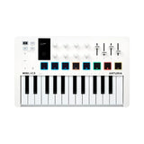 Arturia MiniLab 3 25-Note Compact MIDI Keyboard and Pad Controller, White (Used)