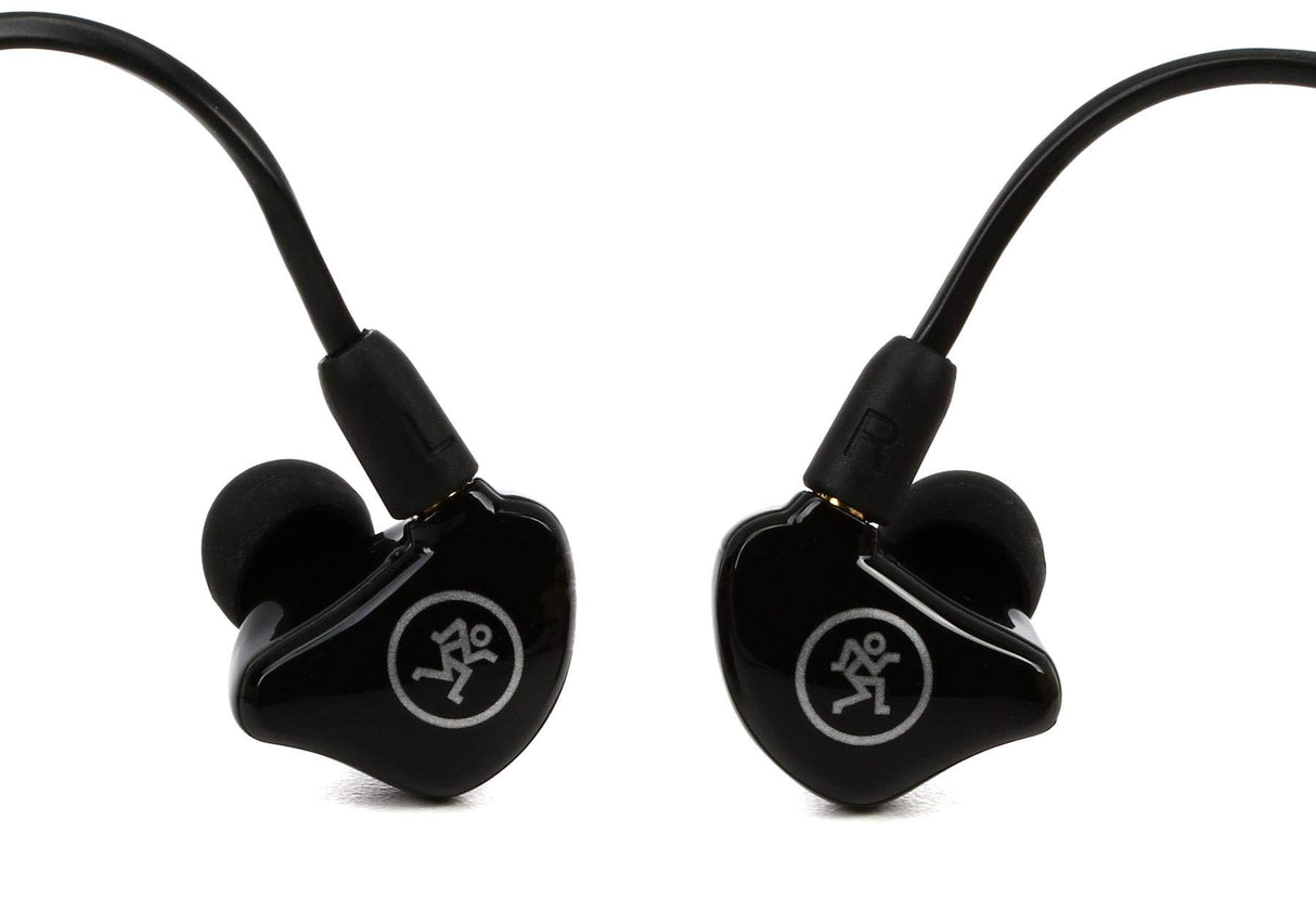 Mackie MP-220 Dual Dynamic Driver In Ear Monitor Headphones