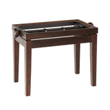 K&M 13730 Piano Bench Wooden Frame without Cushion Walnut Matt Finish