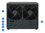 Synology - Synology DS925+ 4-Bay NAS DiskStation Network Attached Storage - DS925+