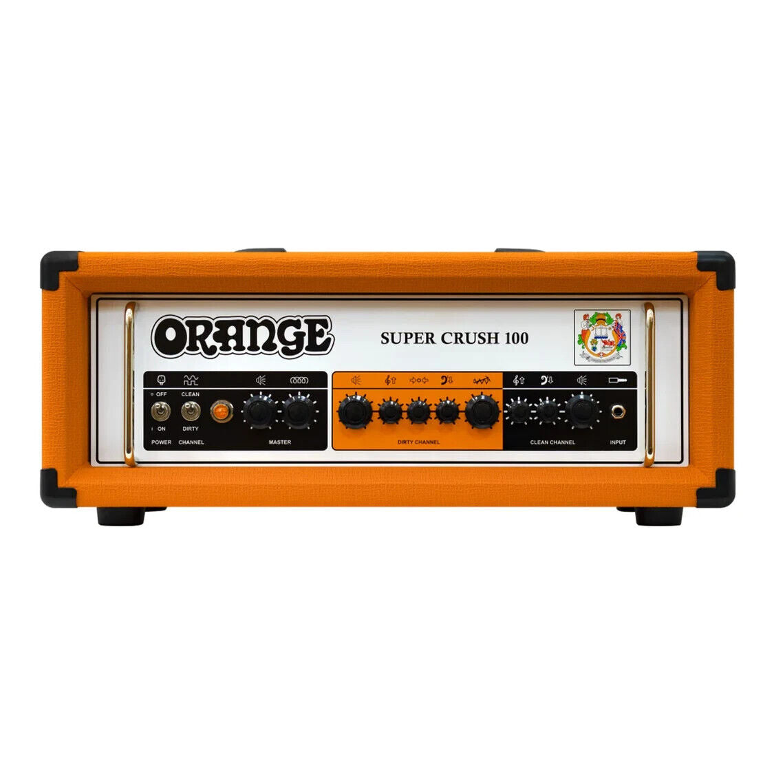 Orange Super Crush 100-Watt Guitar Amplifier Head, Orange (Used)