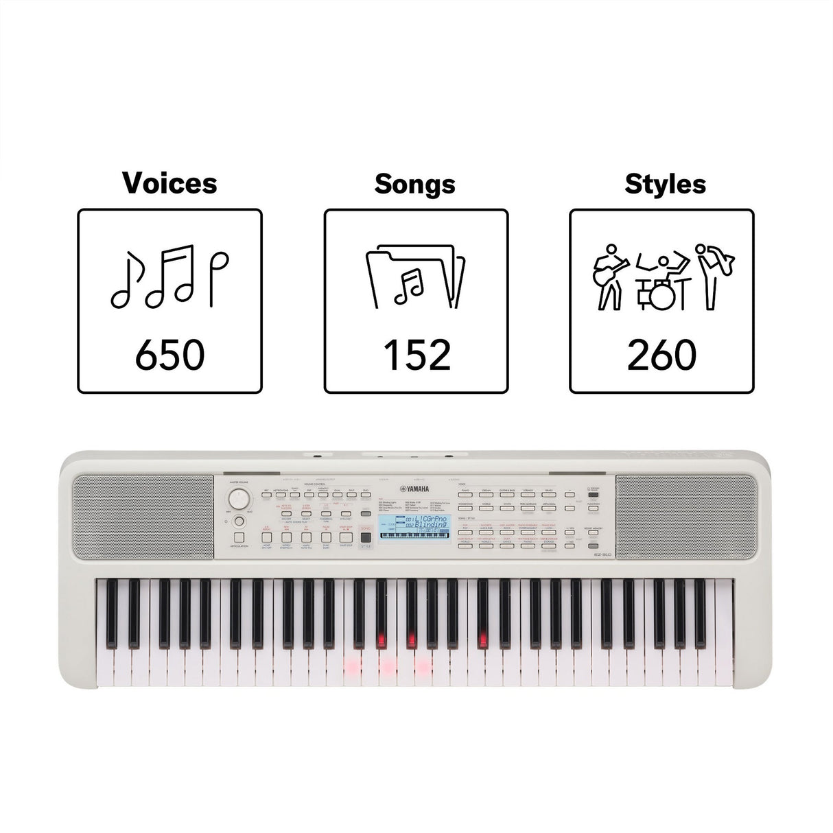 Yamaha EZ-310 61-Key Touch-Sensitive Keyboard