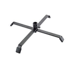 K&M 17720 Flood Par Lights Floor Base Stand Black (Used) - used