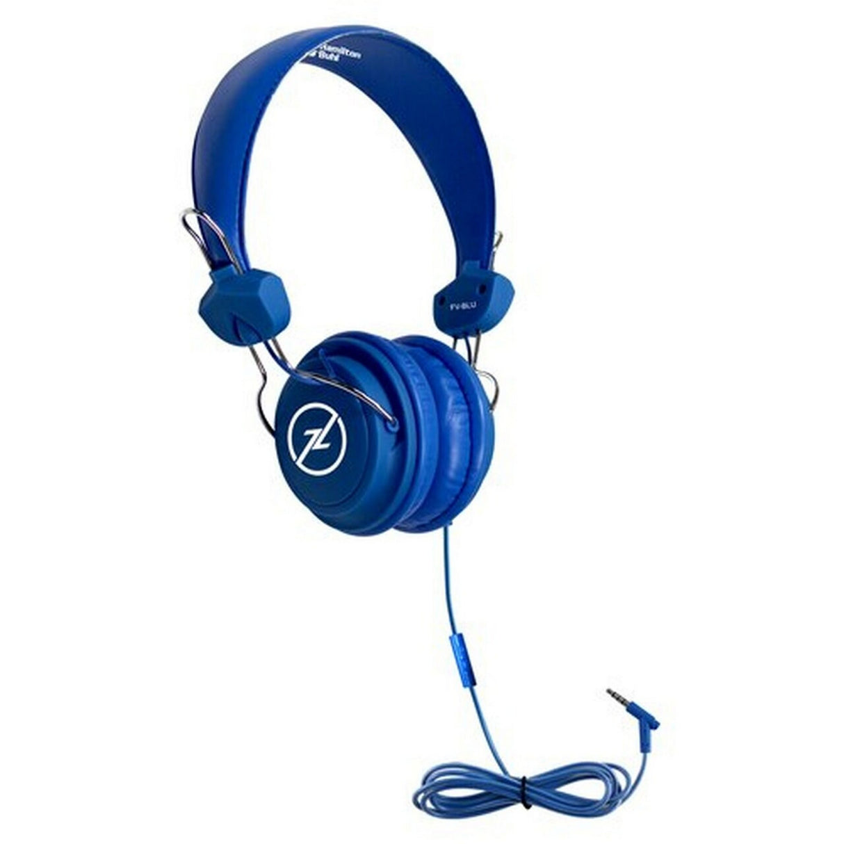 HamiltonBuhl Favoritz TRRS Headset with In-Line Microphone, Blue