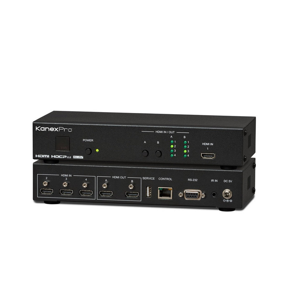 KanexPro HDMX42-18G 4 x 2 HDMI2.0, 4K/60 Matrix Switcher with HDR10