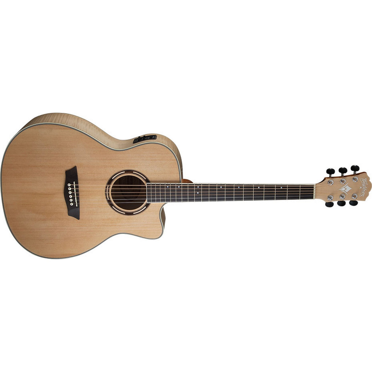 Washburn Apprentice AG40CE Grand Auditorium Acoustic Guitar - guitar