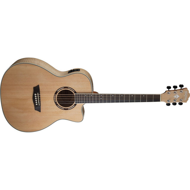 Washburn Apprentice AG40CE Grand Auditorium Acoustic Guitar - guitar
