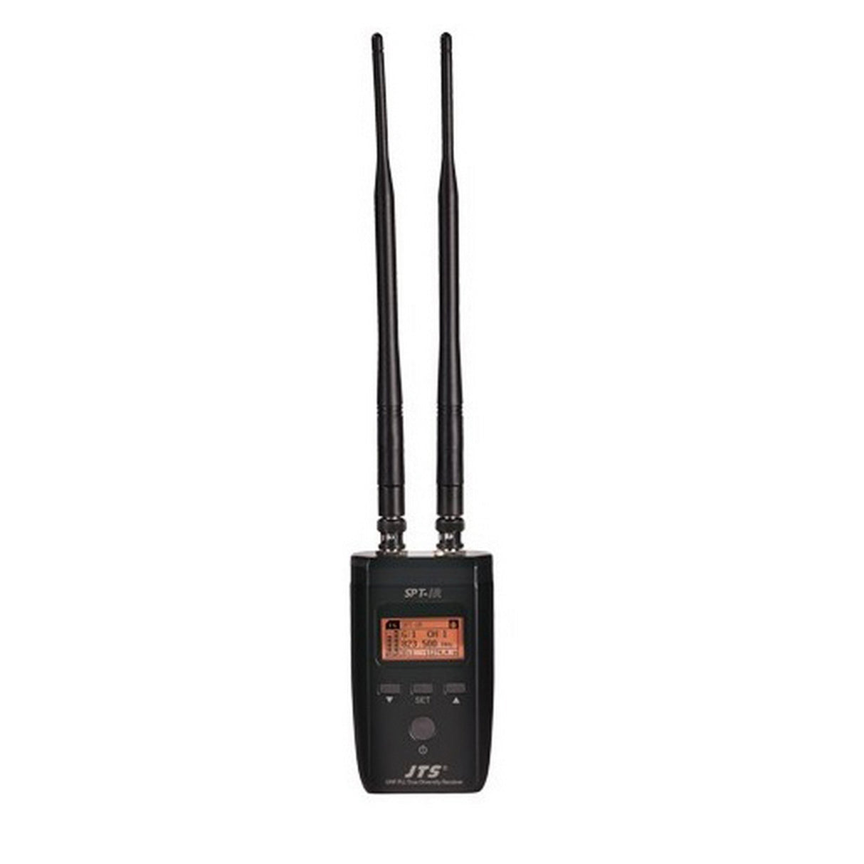 JTS SPT-1R Dual-Channel UHF Wireless Audio Receiver, 2.4GHz