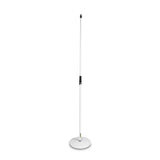 Gravity MS 23 W Microphone Stand with Round Base White