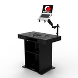 Odyssey 40-Inch DJ Studio Podium Black