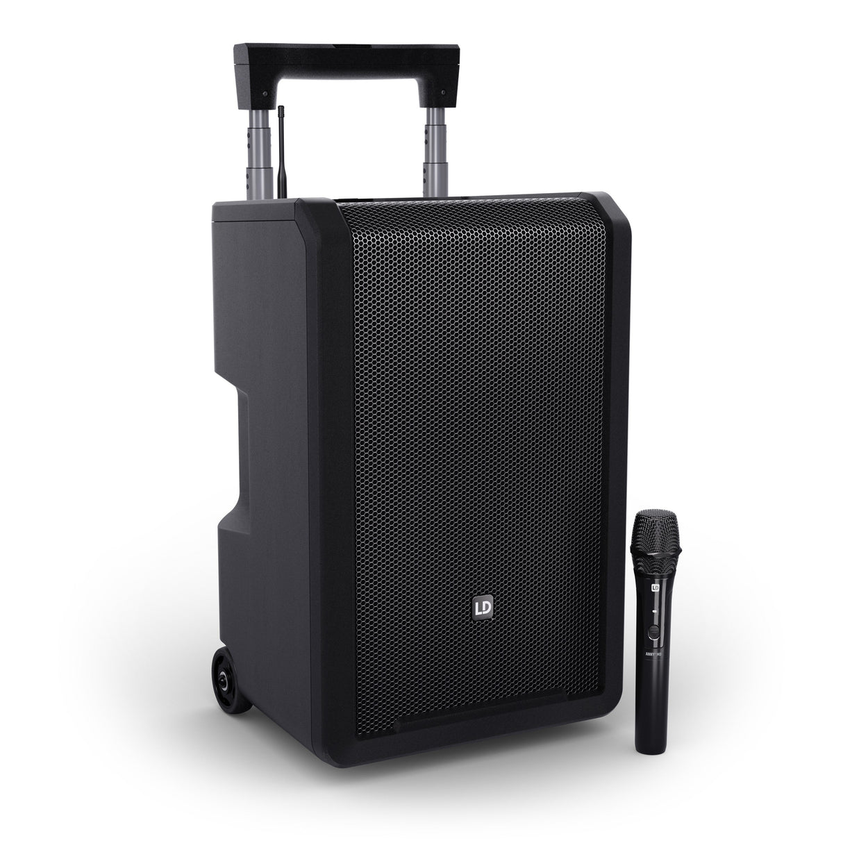 LD Systems ANNY 10 HHD 10-Inch Portable Battery-Powered Bluetooth Handheld Microphone PA System