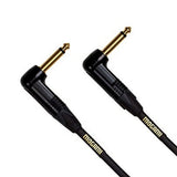 Mogami Gold Instrument 02RR High Clarity Guitar and Instrument Cable Right Angle Plug 2ft - accessories