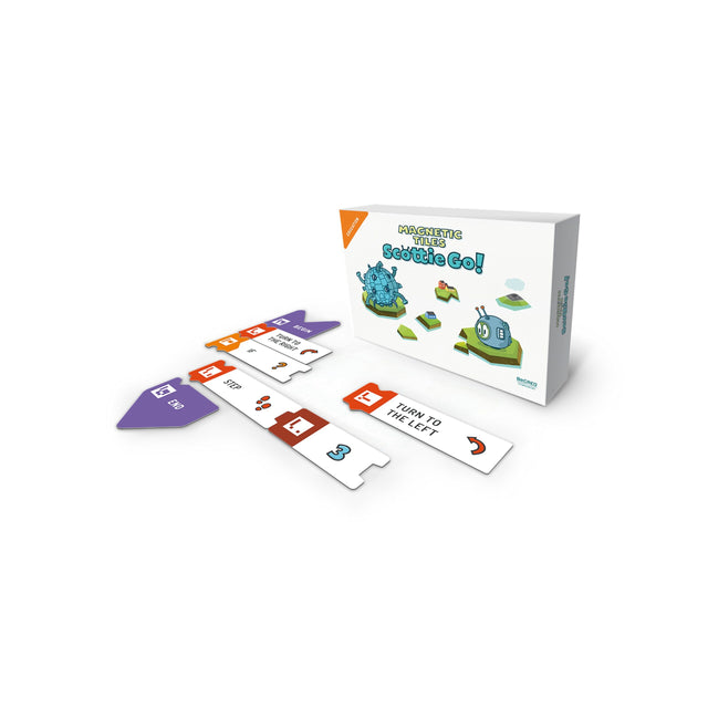 ELMO Scottie Go! Magnetic Tiles Student Learning Board Game
