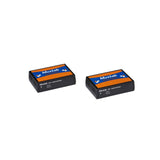 MuxLab DVI Audio Extender Kit 500390 DVI Stereo Line Level Audio Extender Kit Cat5e/6 RJ45 Plug Cable 4K Resolution