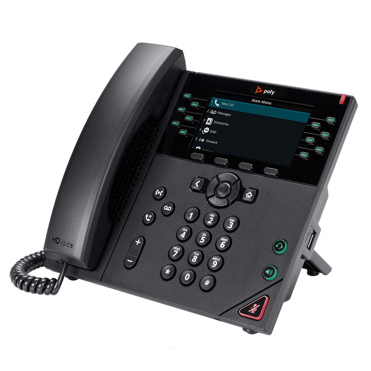 Poly VVX 450 12-Line Desktop Business IP Phone without Power Supply