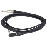 Odyssey 1/4-Inch to 1/4-Inch Angle Instrument Cable 30-Feet