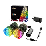 Twinkly String 600L 5mm Matt Clear Flat RGBW Lens Light Black/Green Wire