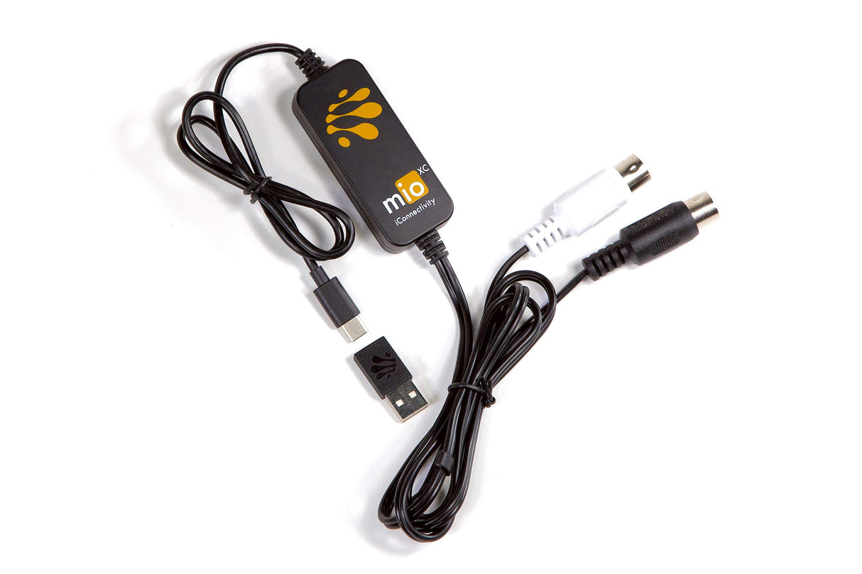 iConnectivity mioXC 1 x 1 USB to MIDI Interface for PC, Mac, iOS and Android