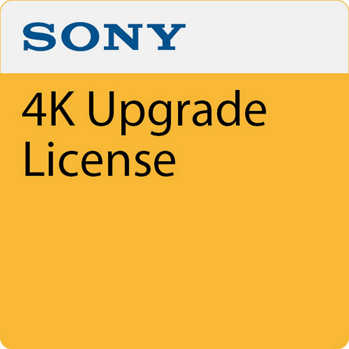 Sony XZSG1500 4K Upgrade License for XVS-G1