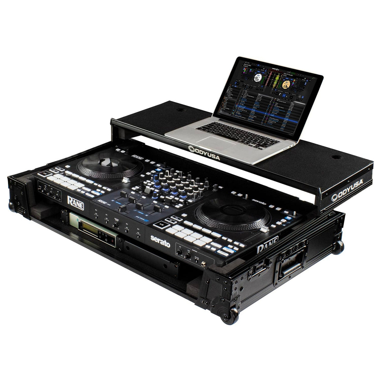 Odyssey RANE FOUR Black Label 1U Flight Case