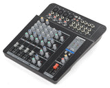 Samson MixPad MXP124FX 8 Channel Analog USB Stereo Mixer with Effects