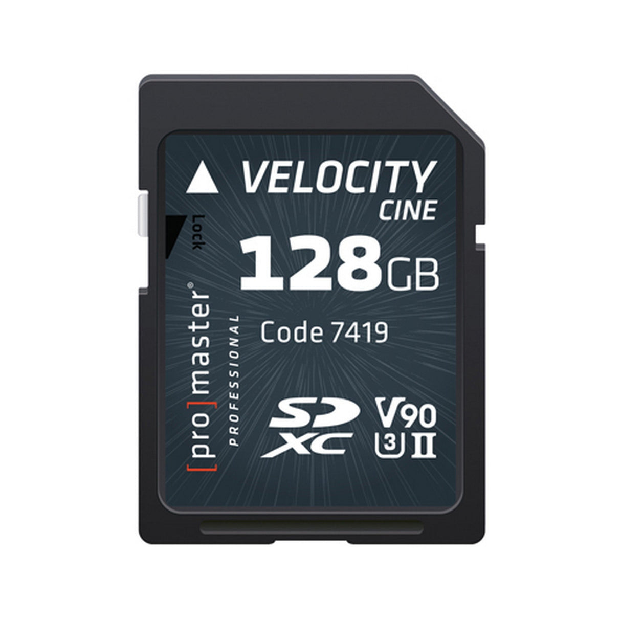 ProMaster SDXC Velocity CINE Memory Card, 128GB