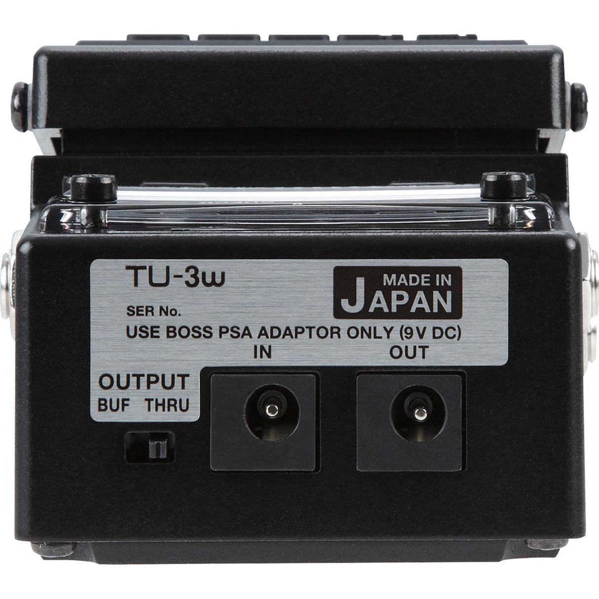 BOSS TU-3W Waza Craft Chromatic Tuner Pedal